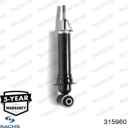 315960 Sachs Amortyzator tylny