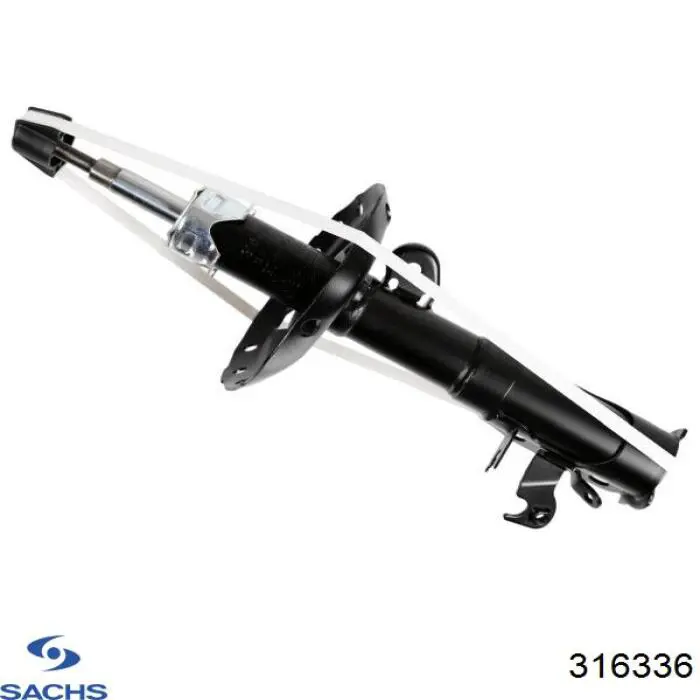 316336 Sachs Amortyzator przedni lewy