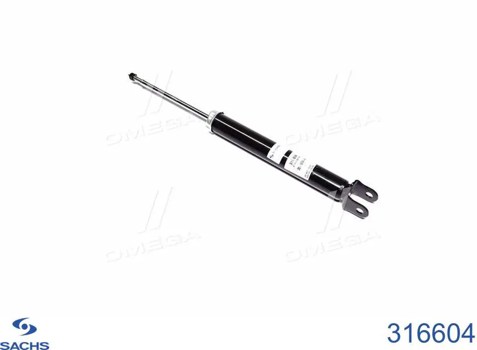 Amortyzator tylny Sachs 316604 cena, od 54,21 USD