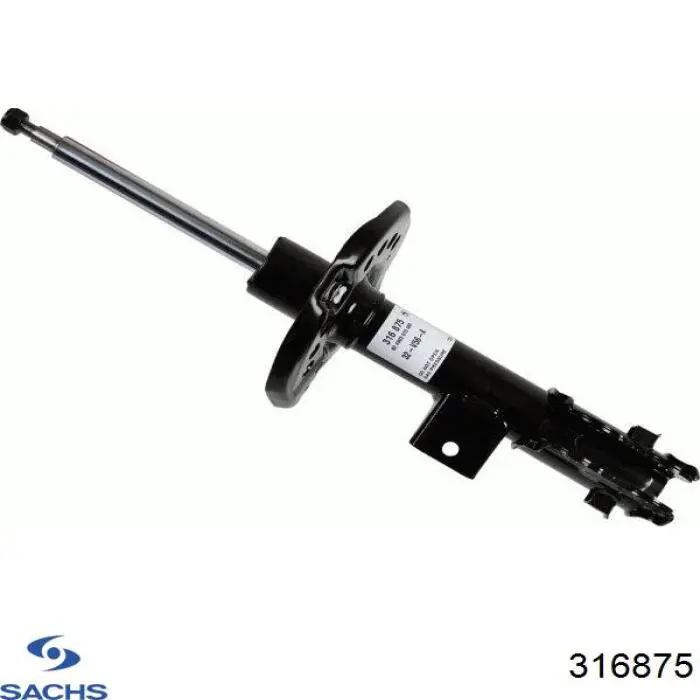 Amortyzator przedni lewy Sachs 316875 cena, od 73,41 USD