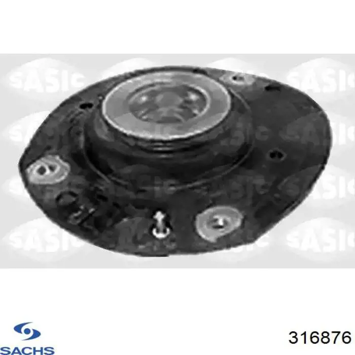 Amortyzator przedni prawy Sachs 316876 cena, od 73,32 USD