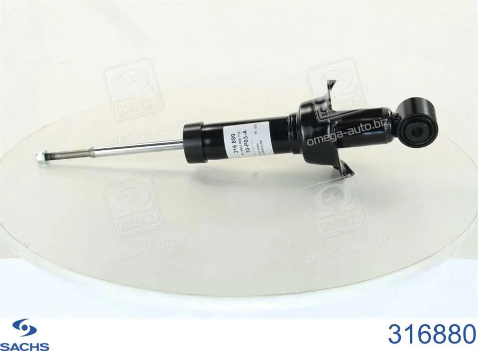 316880 Sachs Amortyzator tylny prawy