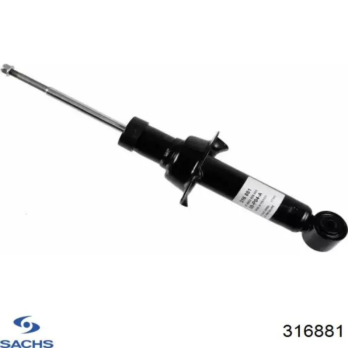 316 881 Sachs amortyzator tylny