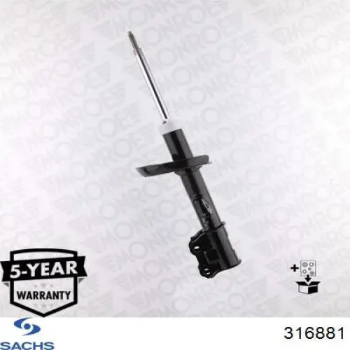 Do koszyka 316881 Sachs Amortyzator tylny