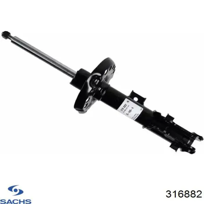 316882 Sachs Amortyzator przedni lewy