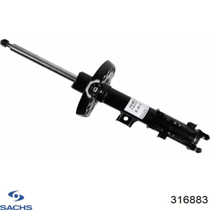 316883 Sachs Amortyzator przedni prawy