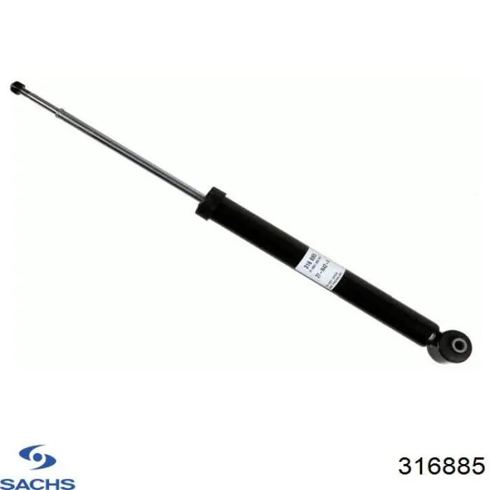 Amortyzator tylny lewy Sachs 316885 cena, od 78,82 USD