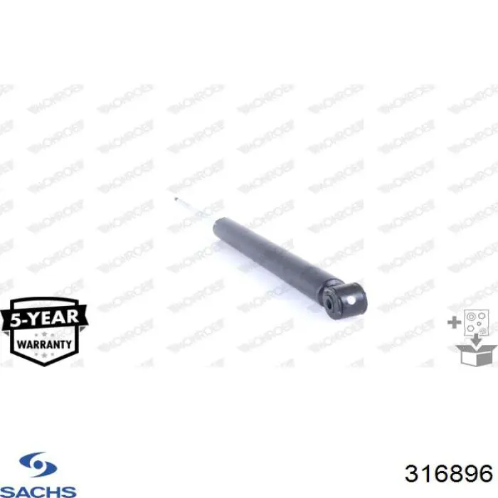 316896 Sachs Amortyzator tylny