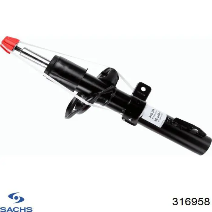 Amortyzator przedni Sachs 316958 cena, od 94,79 USD