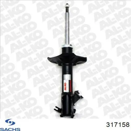 317158 Sachs Amortyzator przedni prawy