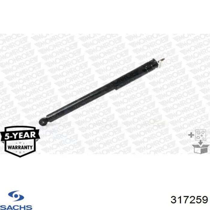 Amortyzator tylny Sachs 317259 cena, od 51,57 USD