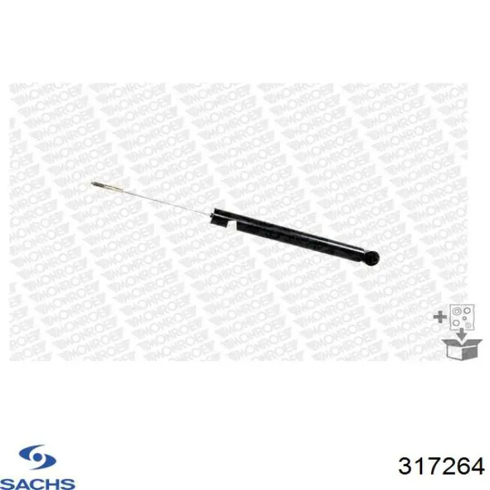 Amortyzator tylny Sachs 317264 cena, od 45,42 USD