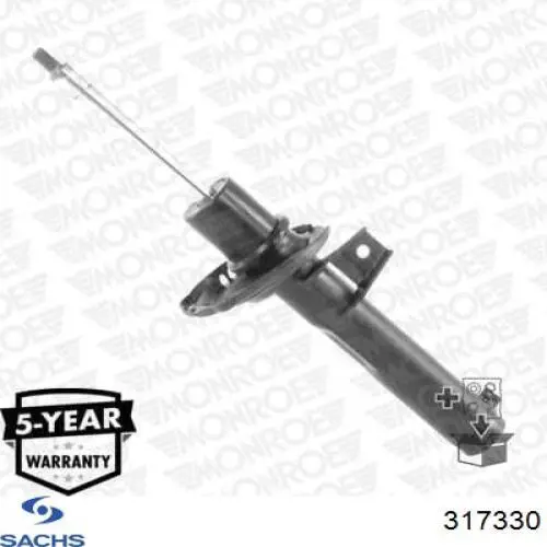 Amortyzator przedni Sachs 317330 cena, od 95,48 USD