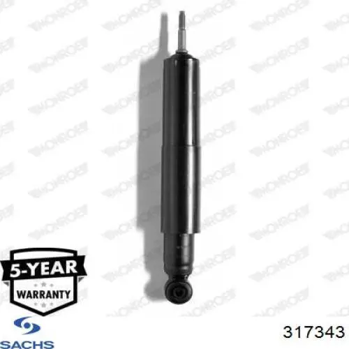 317343 Sachs Amortyzator tylny