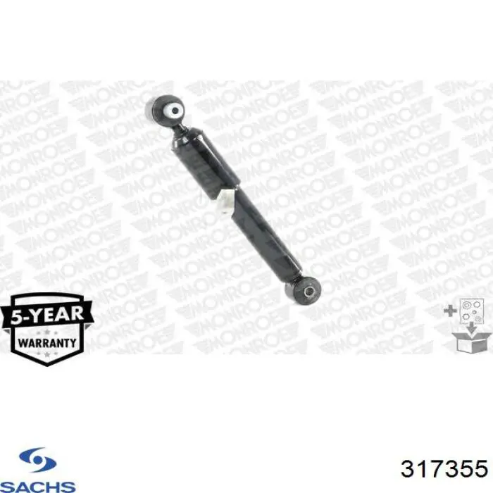 317355 Sachs Amortyzator tylny