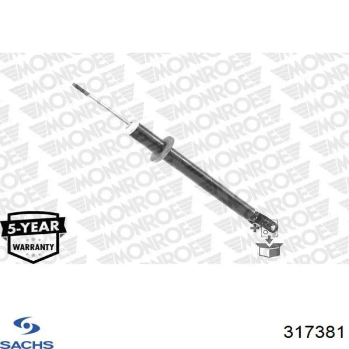 Do koszyka 317381 Sachs Amortyzator przedni