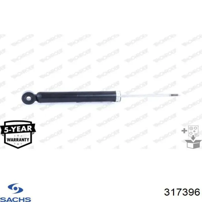 Amortyzator tylny Sachs 317396 cena, od 47,53 USD