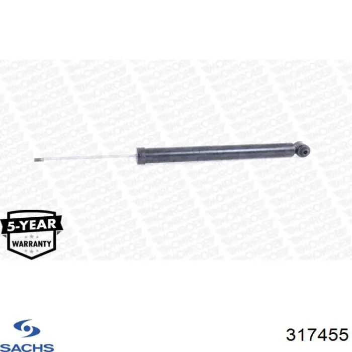 Amortyzator tylny Sachs 317455 cena, od 107,97 USD