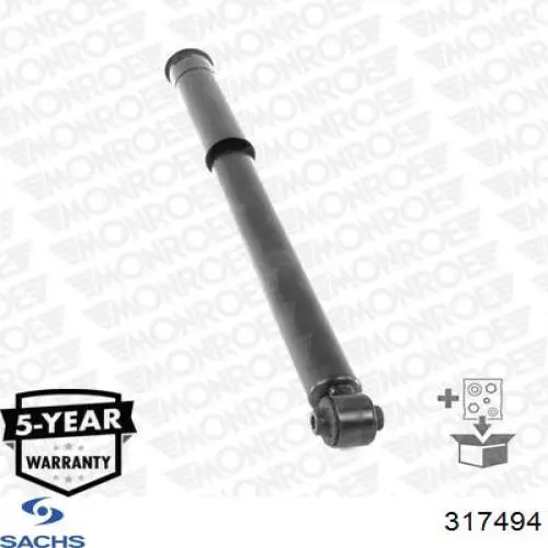 317494 Sachs Amortyzator tylny
