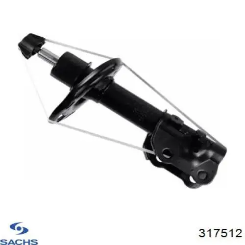 Amortyzator przedni prawy Sachs 317512 cena, od 77,84 USD