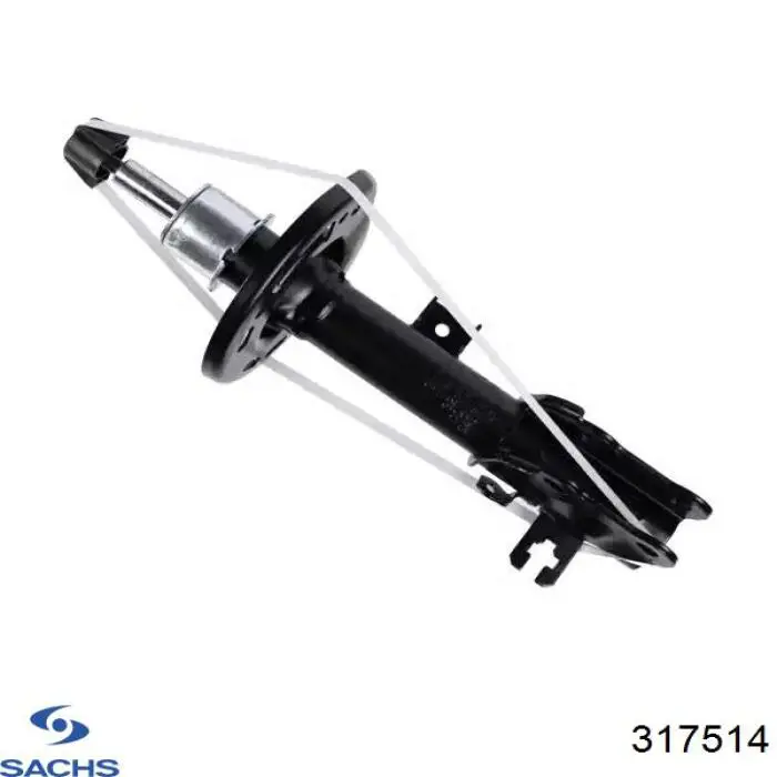 317514 Sachs Amortyzator przedni lewy