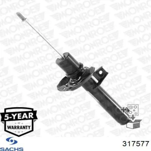 Do koszyka 317577 Sachs Amortyzator przedni