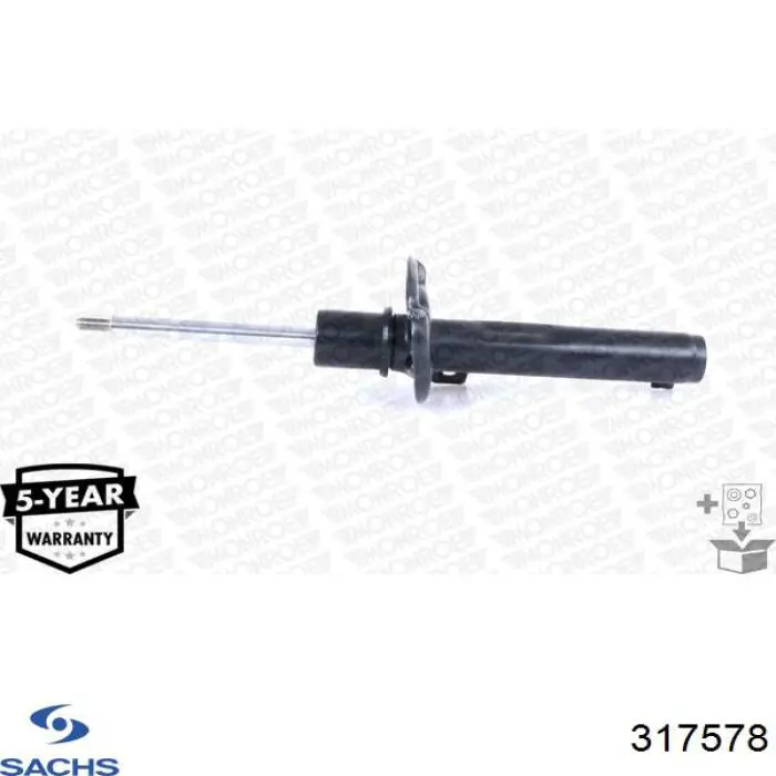 Amortyzator przedni Sachs 317578 cena, od 66,40 USD