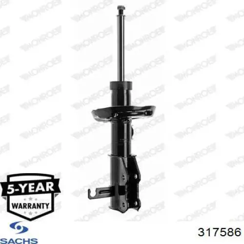 317586 Sachs Amortyzator przedni lewy
