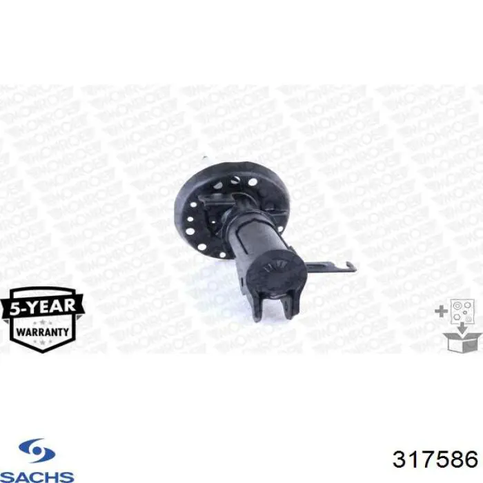 Amortyzator przedni lewy General Motors 23448003 cena, od 81,30 USD
