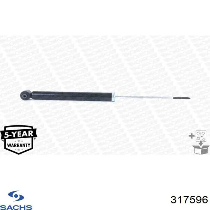 Amortyzator tylny Sachs 317596 cena, od 30,39 USD