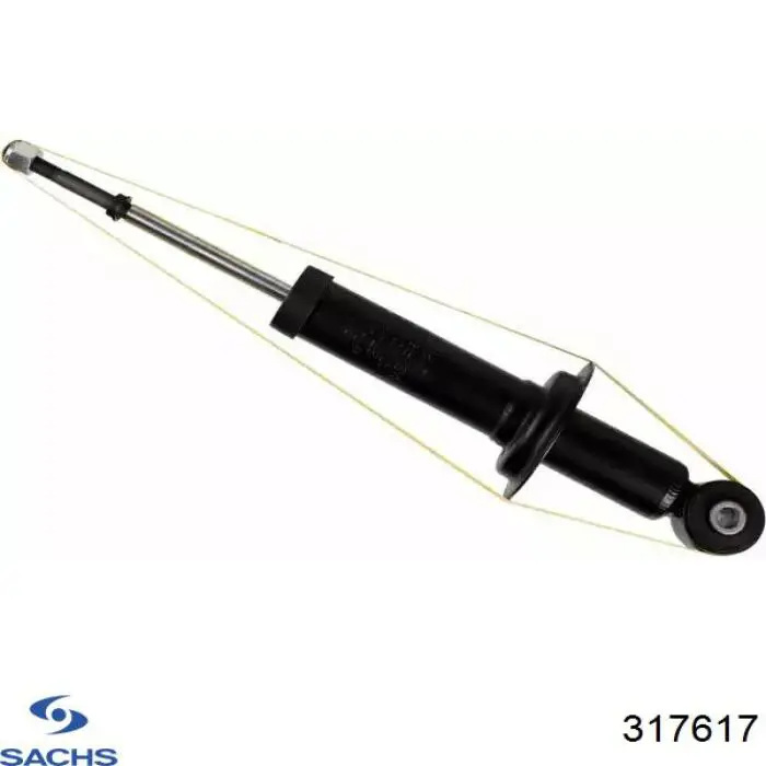317617 Sachs Amortyzator tylny