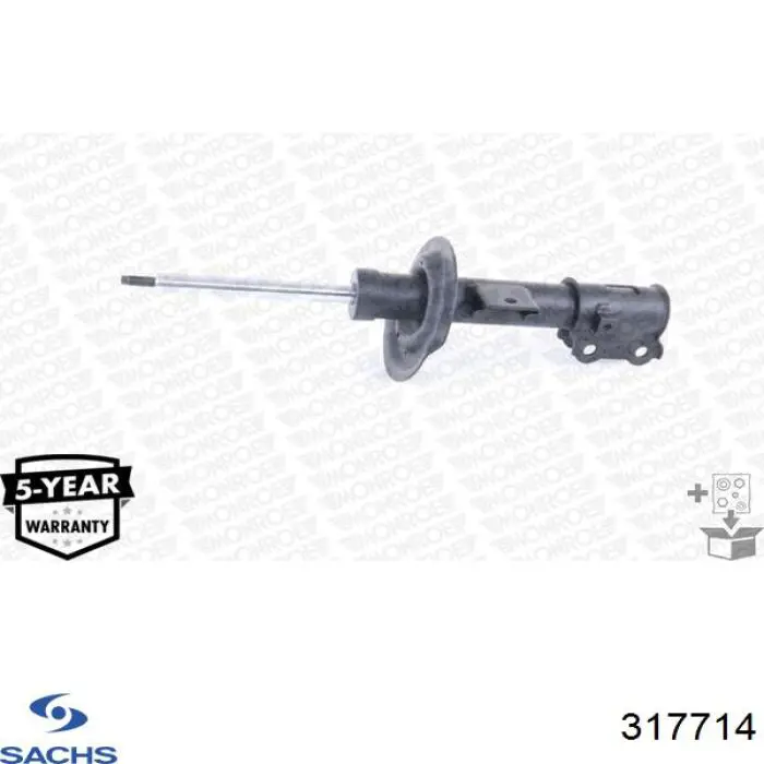 317 714 Sachs amortyzator przedni lewy