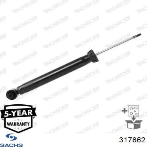 317862 Sachs Amortyzator tylny