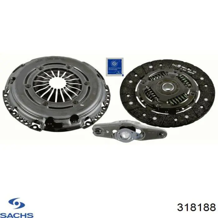 318188 Sachs Amortyzator przedni