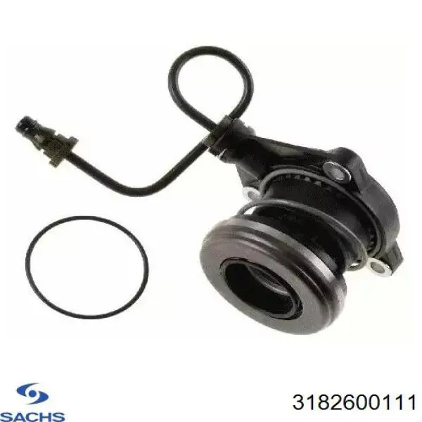 Do koszyka 3182600111 Sachs Cylinder roboczy sprzęgła (wysprzęglik) w komplecie z łożyskiem wyciskowym