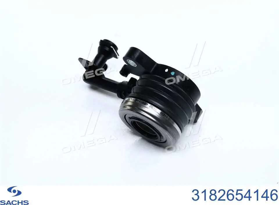 Cylinder roboczy sprzęgła (wysprzęglik) w komplecie z łożyskiem wyciskowym Sachs 3182654146 cena, od 49,33 USD