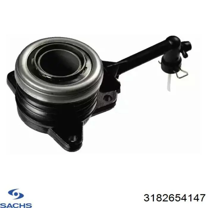 Cylinder roboczy sprzęgła (wysprzęglik) w komplecie z łożyskiem wyciskowym Sachs 3182654147 cena, od 59,39 USD