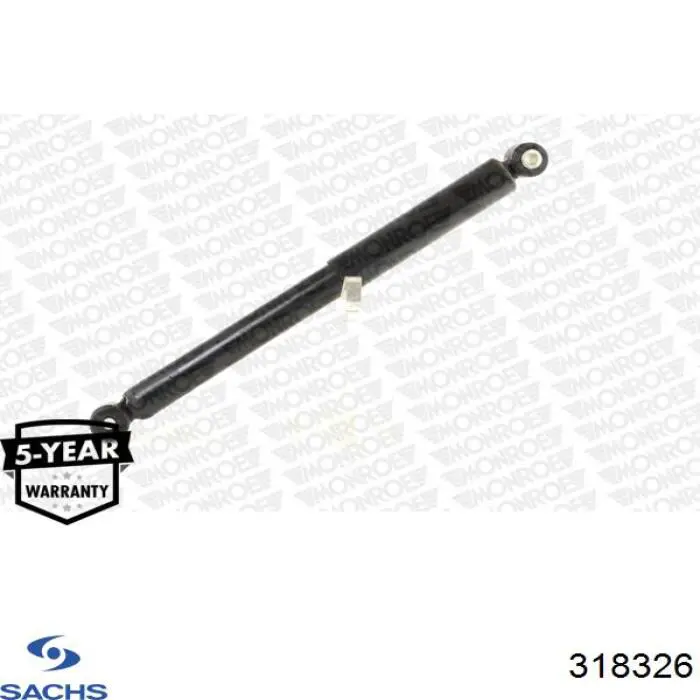 Amortyzator tylny Sachs 318326 cena, od 47,70 USD
