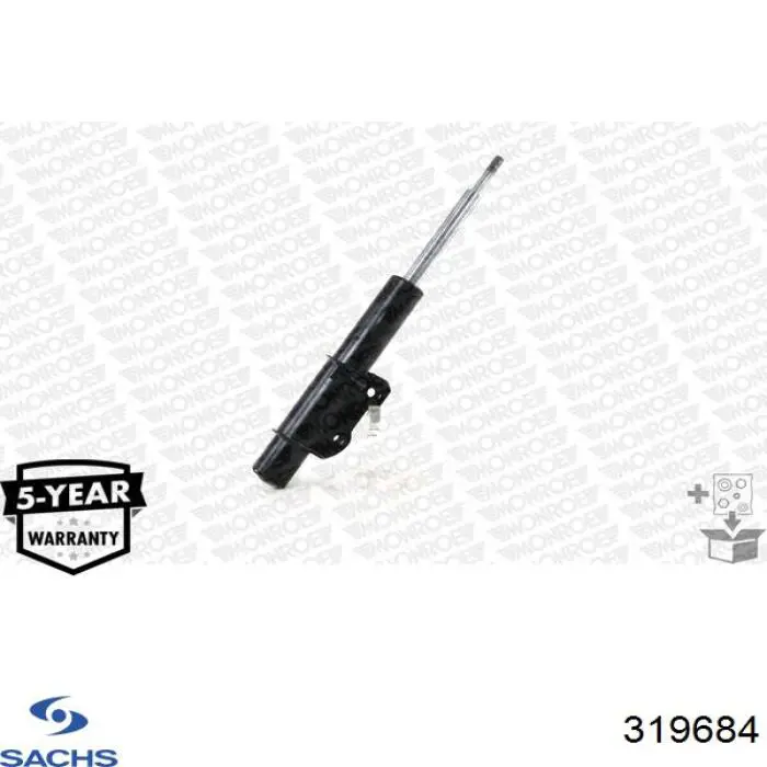 Amortyzator przedni Sachs 319684 cena, od 67,93 USD