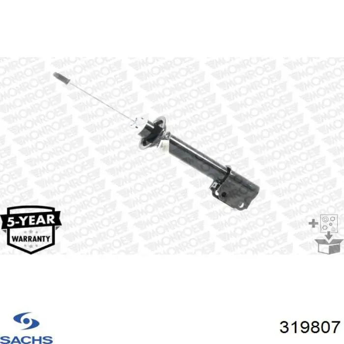 Amortyzator przedni Sachs 319807 cena, od 47,80 USD