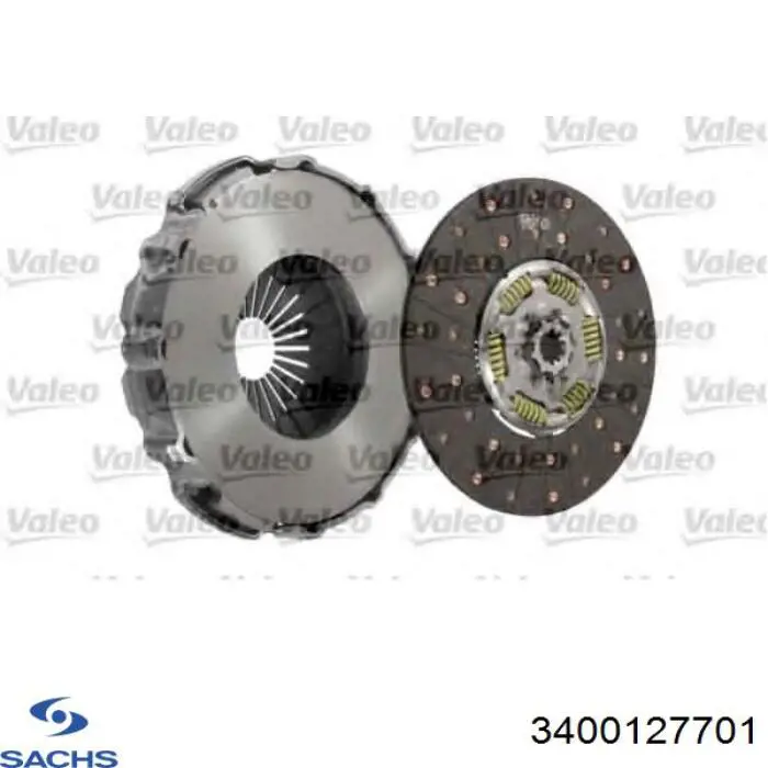 Do koszyka 3400127701 Sachs Zestaw sprzęgła (3 części)