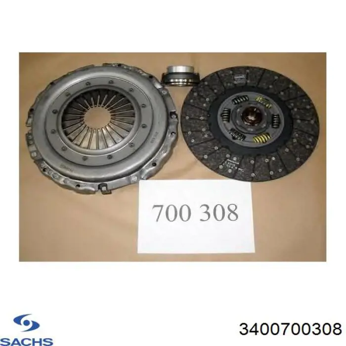 Zestaw sprzęgła (3 części) DAF 45 ciężarówka z platformą/podwoziem (2001 - 2026) cena, od 1081,48 USD