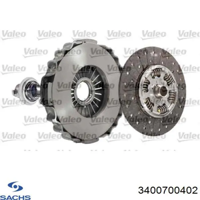Zestaw sprzęgła (3 części) Sachs 3400700402 cena, od 757,39 USD