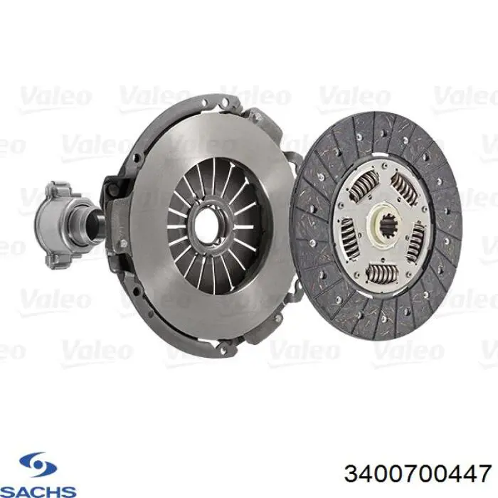 Zestaw sprzęgła (3 części) Sachs 3400700447 cena, od 302,49 USD