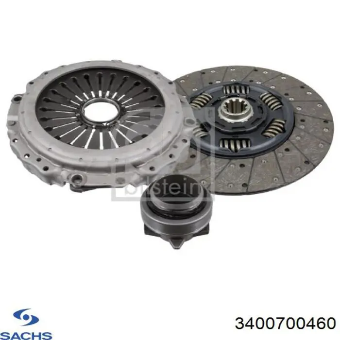 3400700460 Sachs Zestaw sprzęgła (3 części)