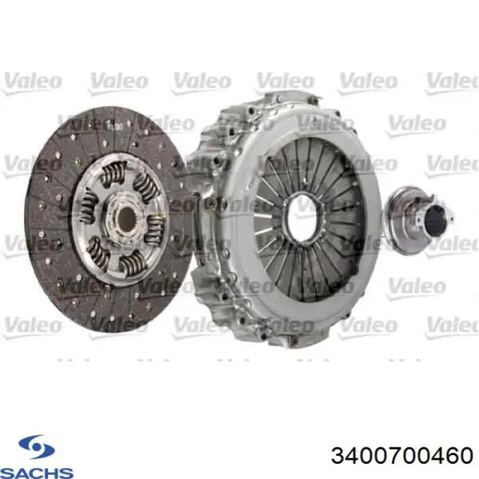 Zestaw sprzęgła (3 części) Sachs 3400700460 cena, od 937,45 USD