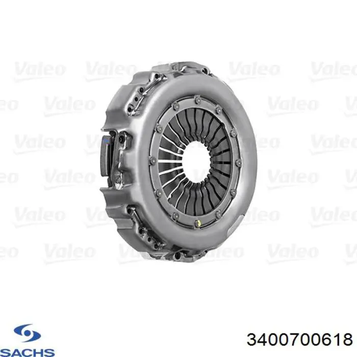 Zestaw sprzęgła (3 części) Sachs 3400700618 cena, od 755,81 USD
