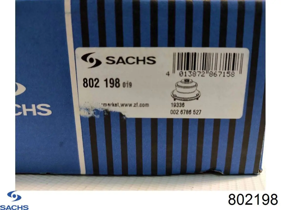 Do koszyka 802198 Sachs Poduszka amortyzatora przedniego