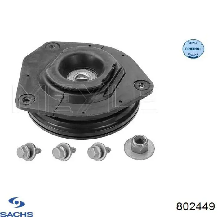 Poduszka amortyzatora przedniego Sachs 802449 cena, od 52,11 USD