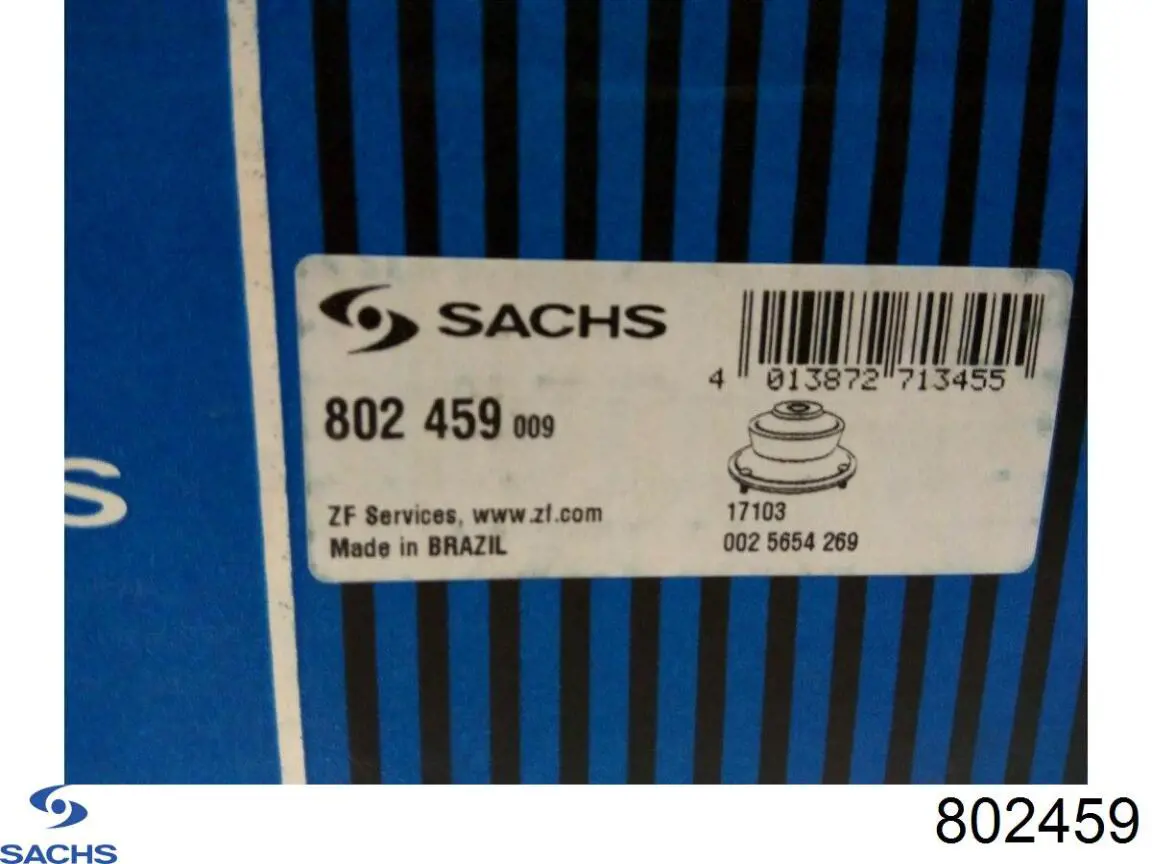 Do koszyka 802459 Sachs Poduszka amortyzatora przedniego